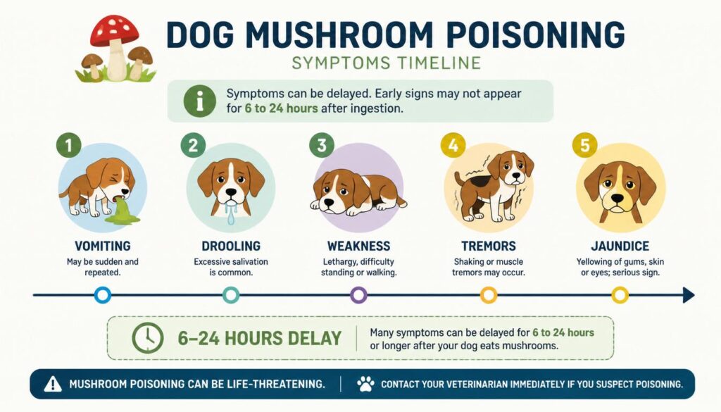 dog mushroom poisoning
